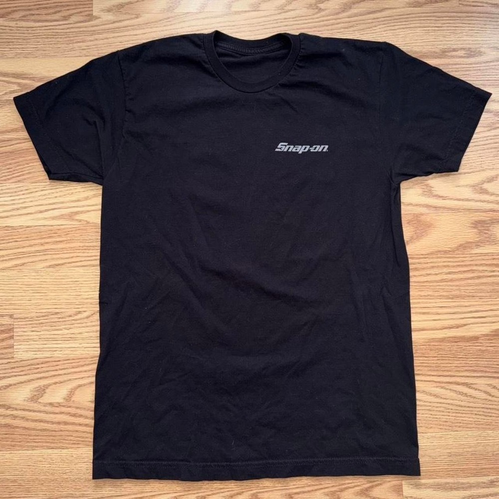 Snap-On "Wanted 10mm" Graphic Tee — Men's Medium Funny mechanic tee - Picture 3 of 5